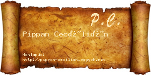 Pippan Cecílián névjegykártya